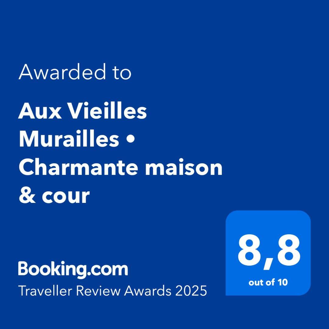 Aux Vieilles Murailles • Charmante Maison & Cour Morlaix Eksteriør bilde